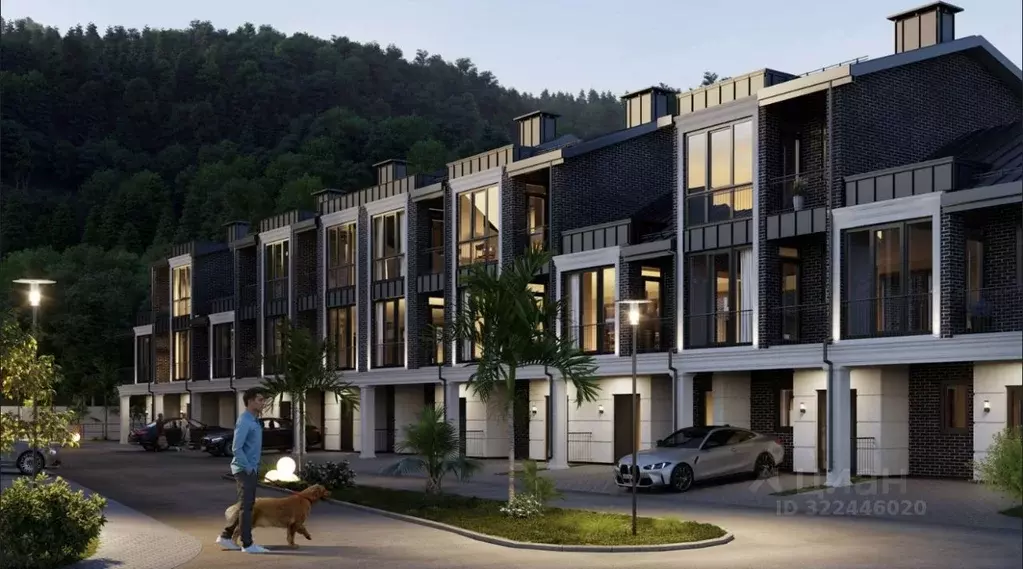 Таунхаус в Краснодарский край, Сочи городской округ, с. Пластунка ул. ... - Фото 2