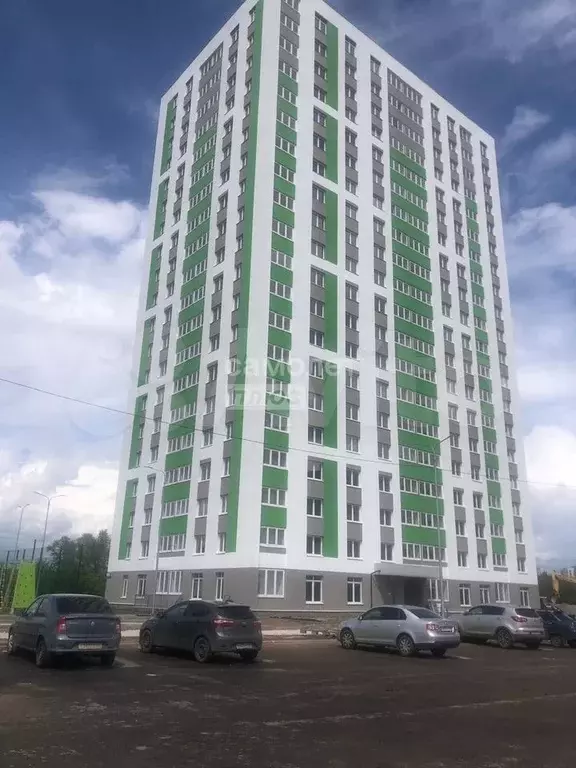 1-к. квартира, 38,7 м, 3/19 эт. - Фото 0