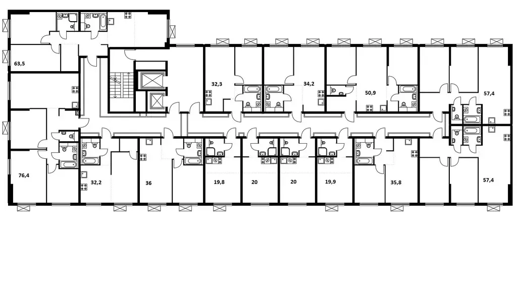 1-к кв. Москва Люблинская ул., 74к1 (32.3 м) - Фото 2