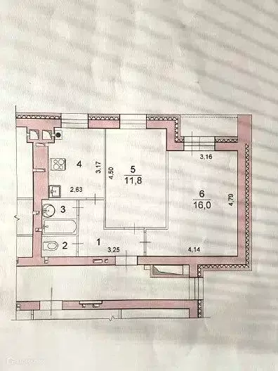 2-к. квартира, 47 м, 5/10 эт. - Фото 0