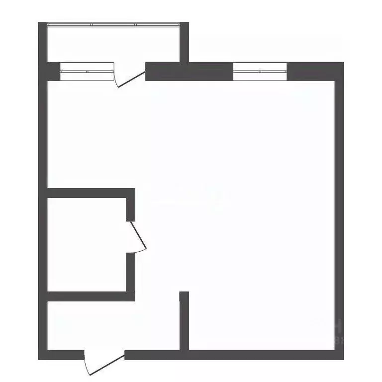 Студия Амурская область, Благовещенск Игнатьевское ш., 10/6 (44.0 м) - Фото 1