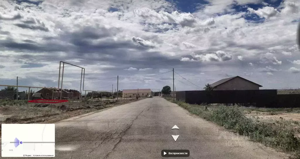 Участок в Астраханская область, Наримановский район, с. Биштюбинка  ... - Фото 1