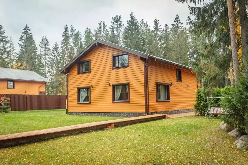 Дом в Ленинградская область, Приозерский район, Сосновское с/пос, д. ... - Фото 2