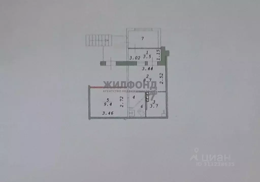 Помещение свободного назначения в Новосибирская область, Новосибирск ... - Фото 1