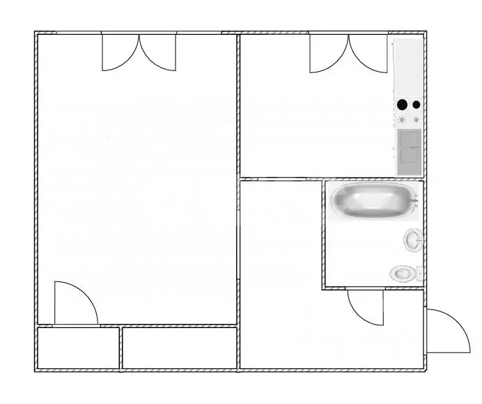 1-к кв. Московская область, Воскресенск Центральный мкр, пер. ... - Фото 2