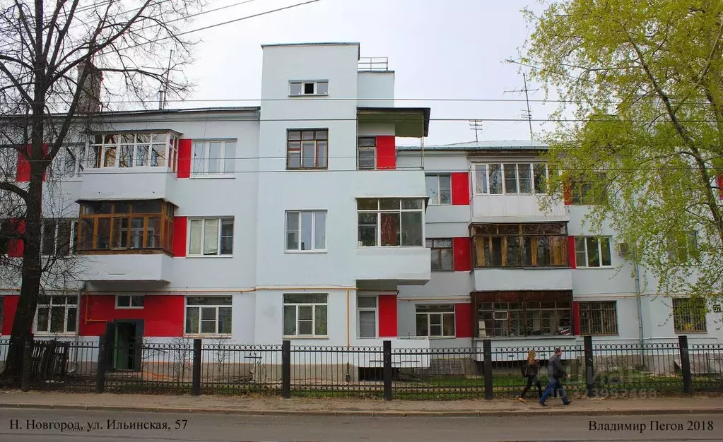 3-к кв. Нижегородская область, Нижний Новгород Ильинская ул., 57 (90.1 ... - Фото 1