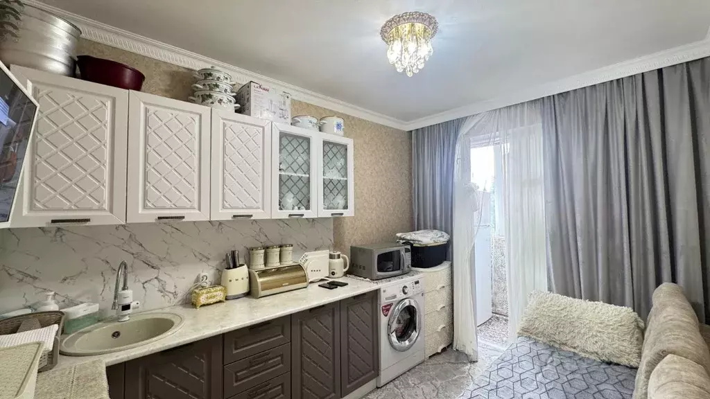 1-к кв. Кабардино-Балкария, Нальчик ул. Калмыкова (33.5 м) - Фото 0