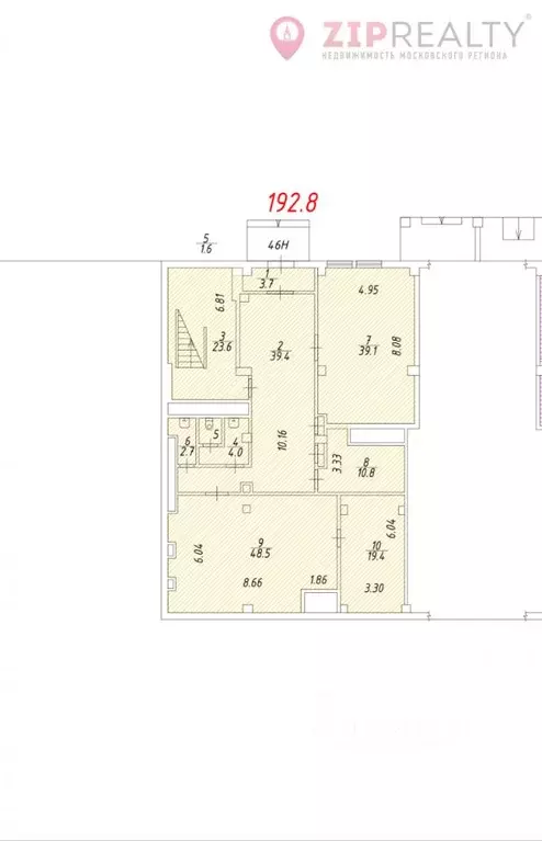Офис в Москва Новочеремушкинская ул., 71/32 (77 м) - Фото 0