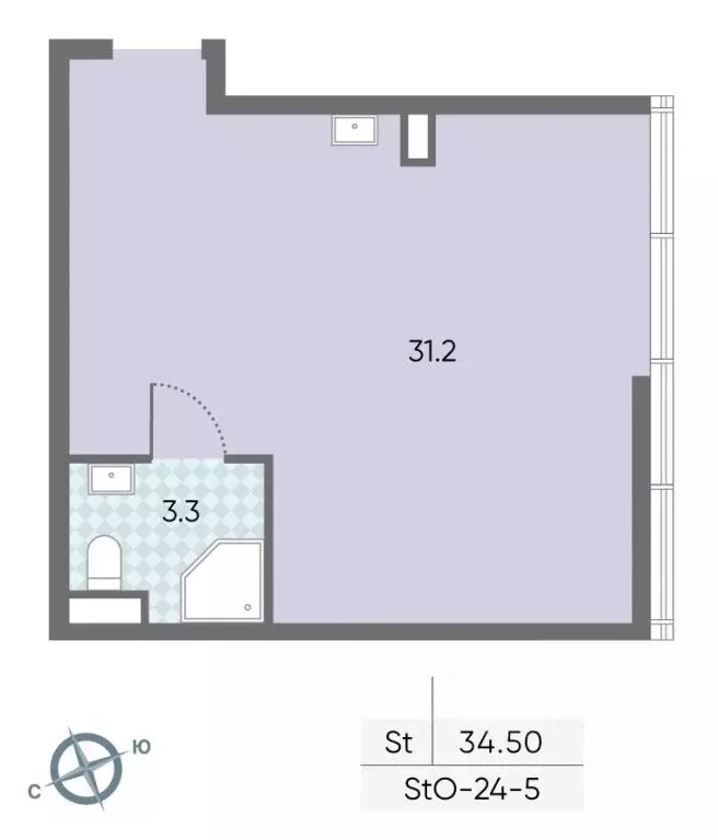 Помещение свободного назначения в Москва Зиларт жилой комплекс, ... - Фото 1