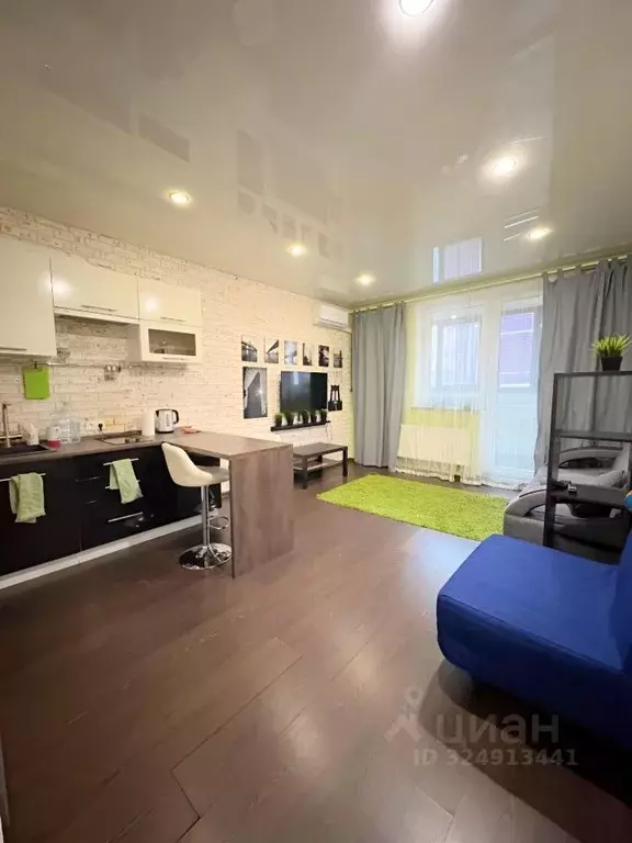 Студия Московская область, Реутов ул. Октября, 48 (31.2 м) - Фото 2