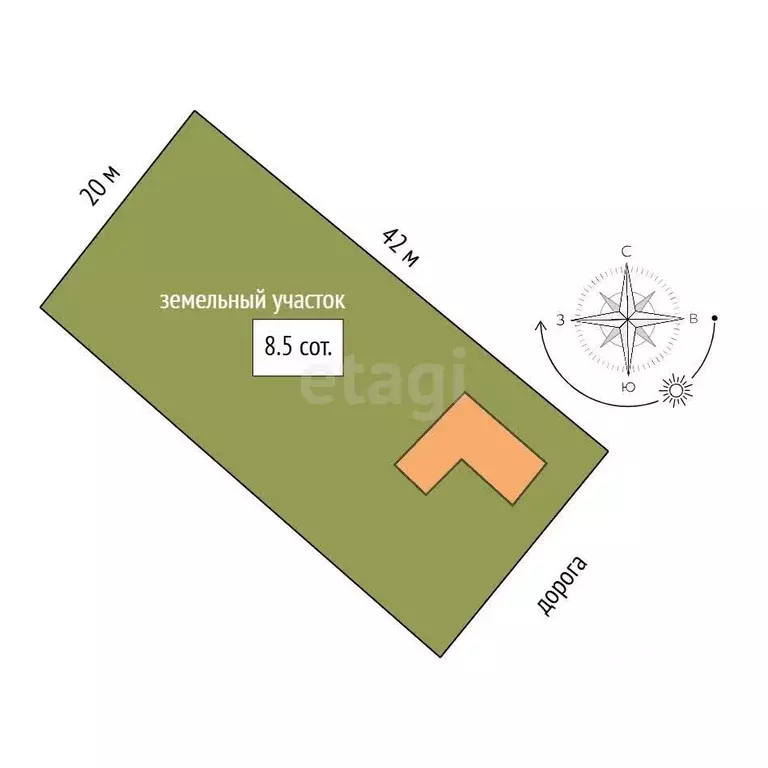 Дом в Забайкальский край, Читинский район, Карповское СНТ 638 (41 м) - Фото 2