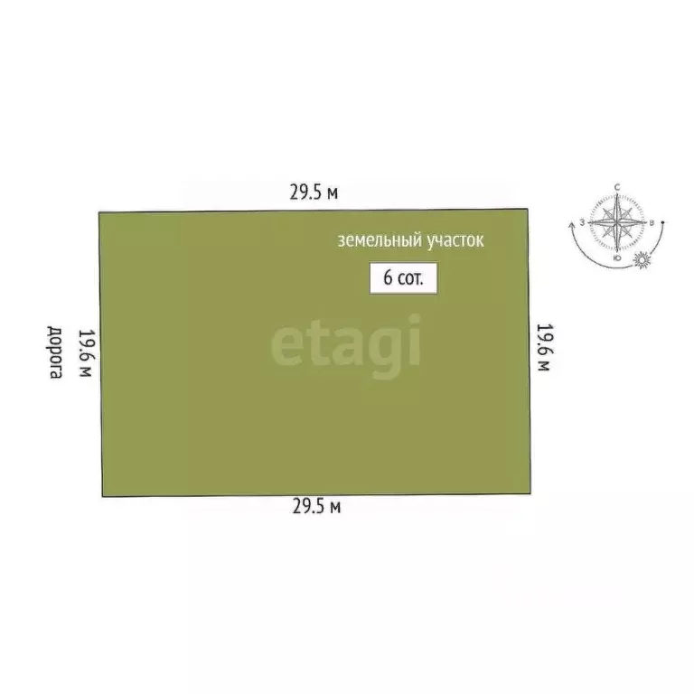 Участок в Ростовская область, Аксайский район, Ольгинская ст-ца ул. ... - Фото 2