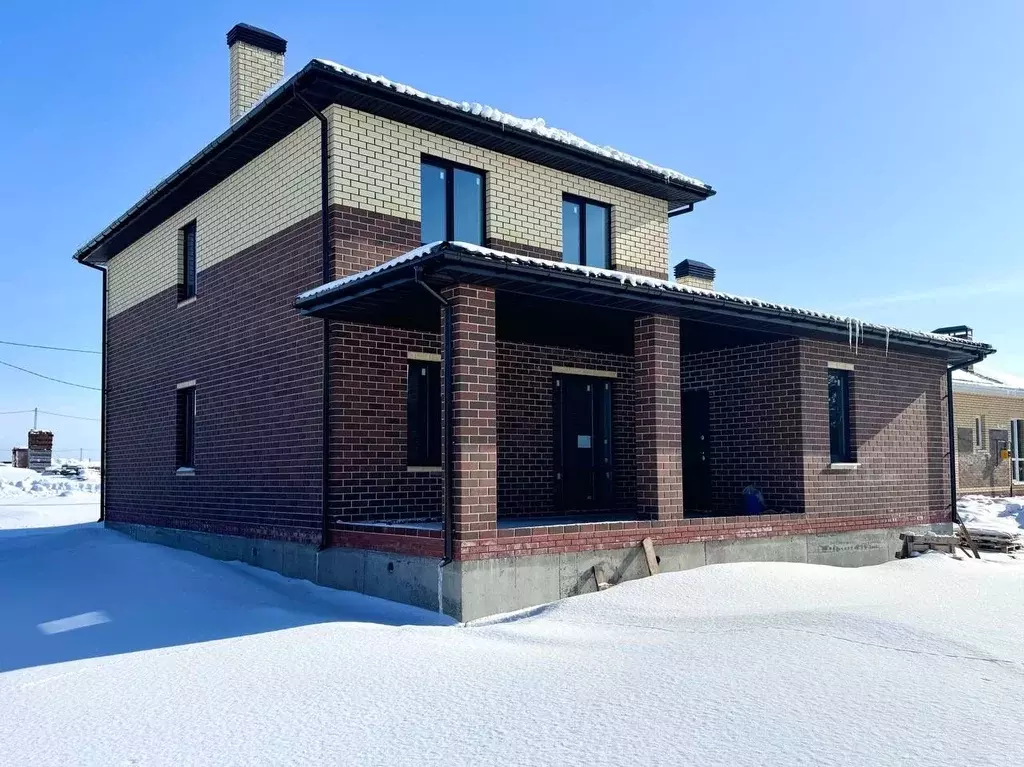 Коттедж в Татарстан, Высокогорское с/пос, пос. Инеш ул. Дружбы (206 м) - Фото 2