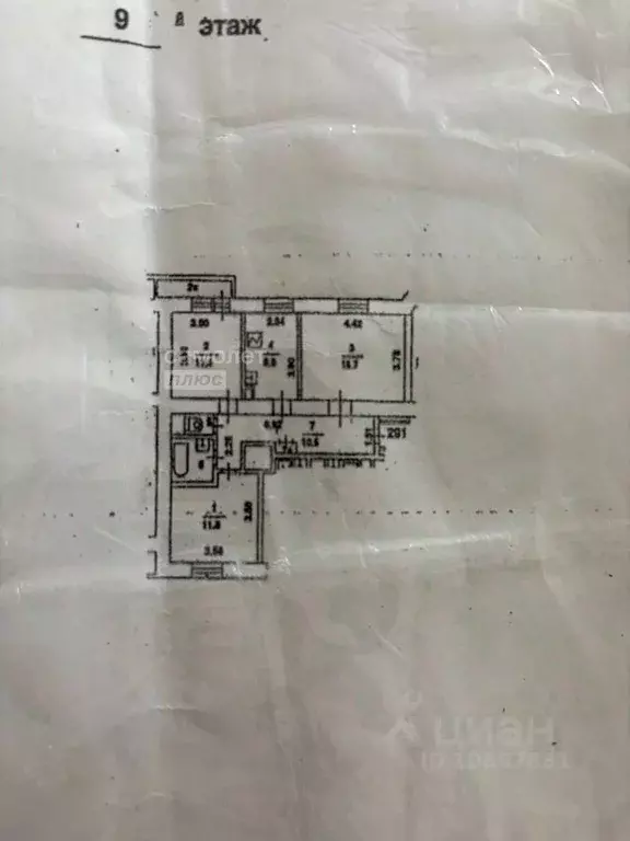 3-к кв. Москва Таганская ул., 31/22 (63.3 м) - Фото 2