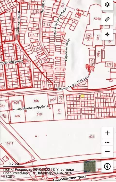 Участок в Омская область, Омский район, пос. Ростовка ул. Вишневая ... - Фото 1