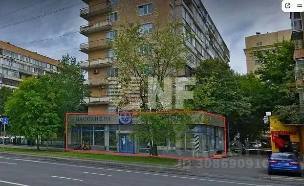 Торговая площадь в Москва Комсомольский просп., 15С2 (387 м) - Фото 0