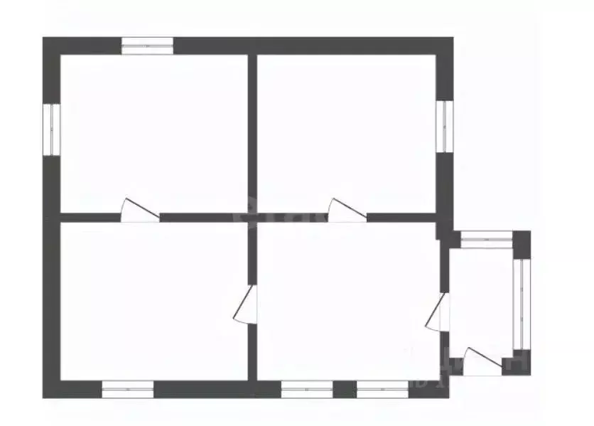 Дом в Воронежская область, Поворино Хоперский пер., 19 (60 м) - Фото 2