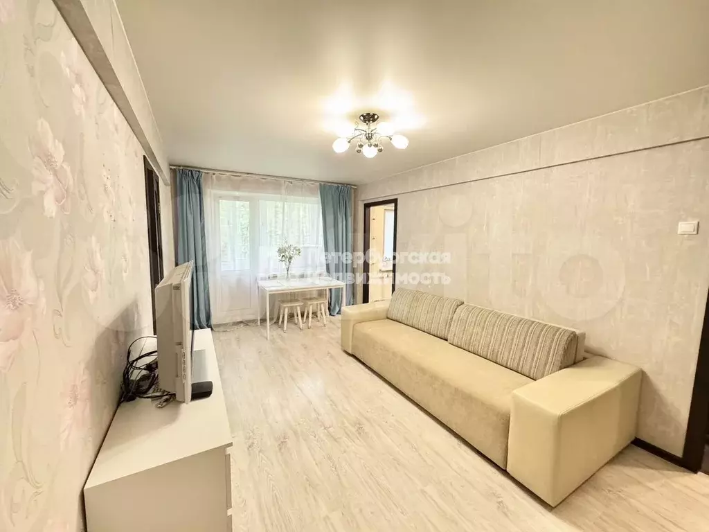 2-к. квартира, 45,9 м, 4/5 эт. - Фото 1