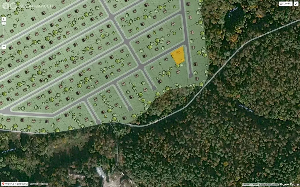 Участок в село Старая Ситня, КП Ваниль (7.36 м) - Фото 1