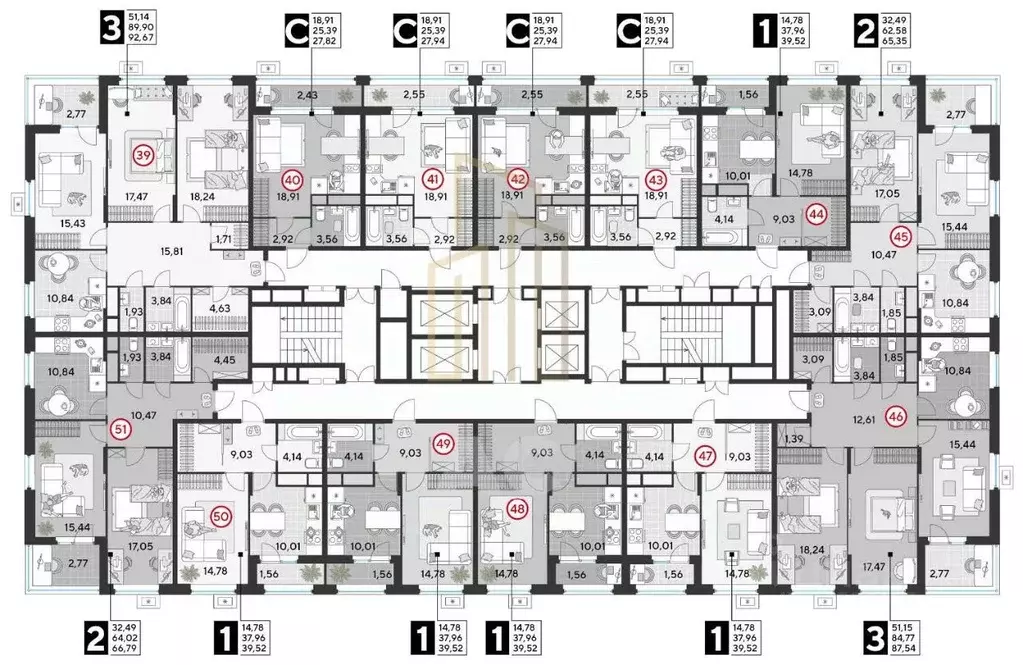 Студия Московская область, Реутов Комсомольская ул. (28.0 м) - Фото 1