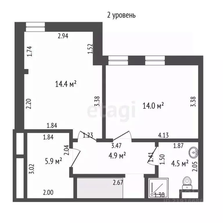 3-к кв. Калининградская область, Калининград Артиллерийская ул., 74 ... - Фото 1