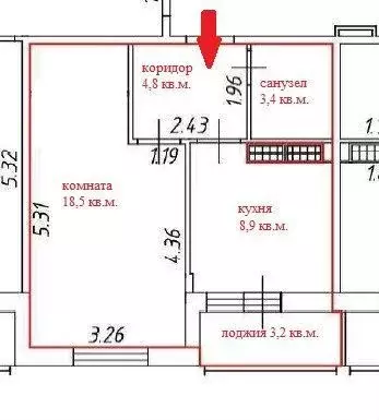 1-к кв. Ленинградская область, Кингисепп Крикковское ш., 32 (37.0 м) - Фото 0