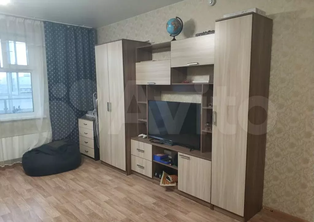 Квартира-студия, 38м, 4/17эт. - Фото 1