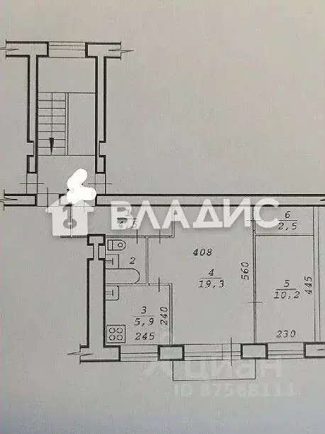 2-к кв. Новосибирская область, Новосибирск Дачная ул., 29 (45.4 м) - Фото 1