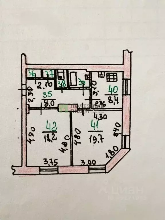 2-к кв. Орловская область, Орел Октябрьская ул., 48 (60.9 м) - Фото 1