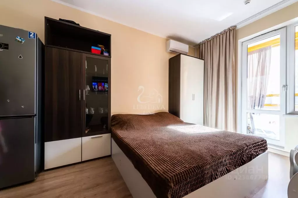 Студия Санкт-Петербург ул. Плесецкая, 16 (25.3 м) - Фото 1