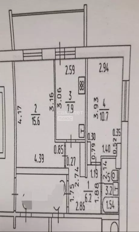 2-к кв. Удмуртия, Ижевск ул. Е.М. Кунгурцева, 20 (43.6 м) - Фото 1