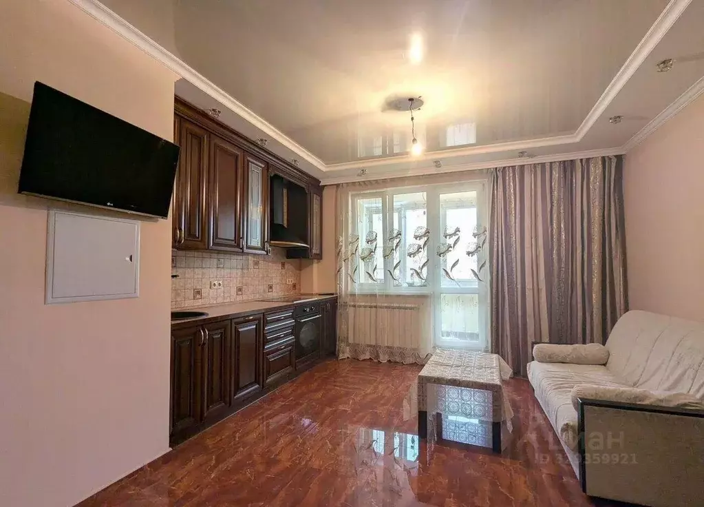 Квартира, 1 комната, 52 м - Фото 1