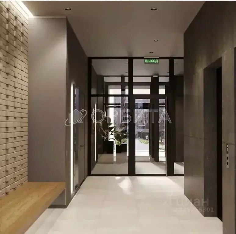 Студия Тюменская область, Тюмень ул. Эльвиры Федоровой, 1 (31.7 м) - Фото 0