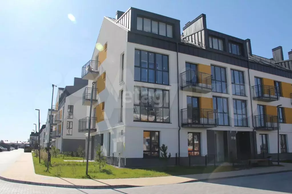 1-к. квартира, 39,4 м, 2/4 эт. - Фото 1