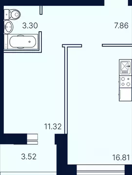 1-к кв. Саратовская область, Саратов Солнечный-2 жилрайон, Сияй-город ...