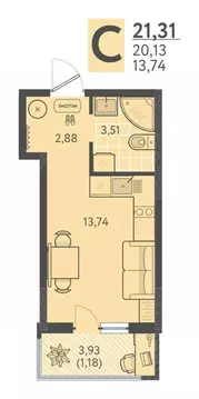 Студия Краснодарский край, Краснодар ул. Имени Виктора Анфиногенова, ...