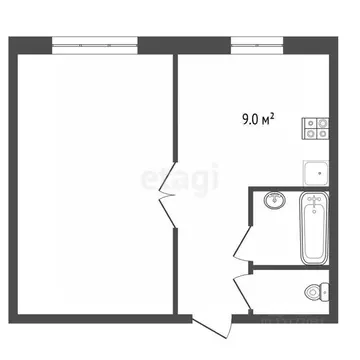 1-к кв. Ямало-Ненецкий АО, Муравленко Пионерская ул., 35 (36.0 м)
