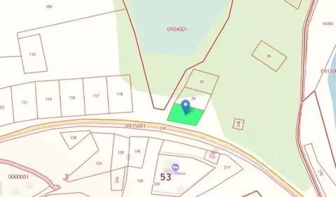 Участок в Новгородская область, Валдайский район, Костковское с/пос, ...