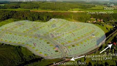 Участок в Мордовия, Рузаевский район, с. Ключарево  (15.0 сот.)