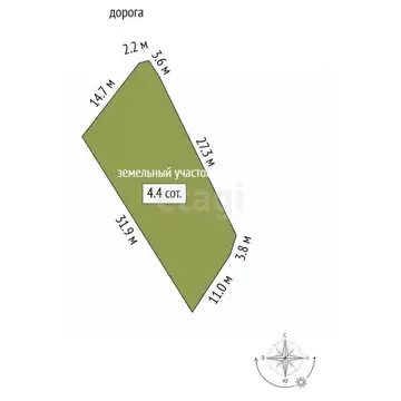 Участок в Марий Эл, Медведевский район, Пекшиксолинское с/пос, ...