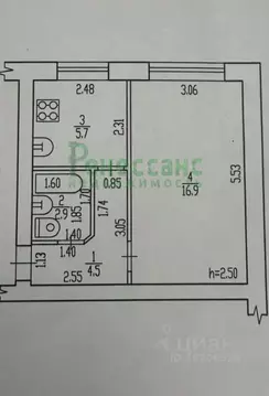 1-к кв. Брянская область, Брянск просп. Ленина, 61 (30.0 м)