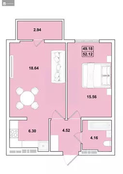 2-к кв. Иркутская область, Иркутск Ново-Ленино мкр, Огни Города жилой ...