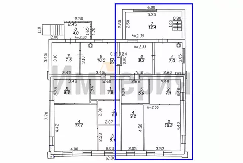 Дом в Саратов, 1-я Речная улица, 42 (67 м)