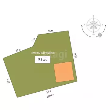 Дом в Ханты-Мансийский АО, Сургут пос. Лунный, ул. Лесная (141 м)