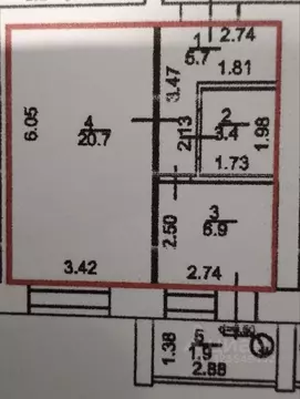 1-к кв. Марий Эл, Йошкар-Ола ул. Йывана Кырли, 50 (39.0 м)