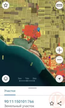 Участок в Крым, Сакский район, с. Молочное ул. Цветочная, 2 (8.0 сот.)