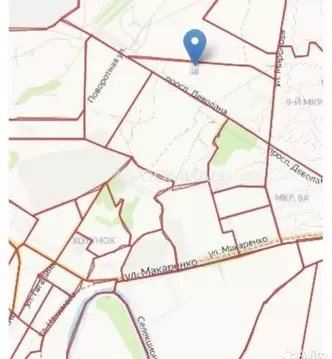 Участок в Ростовская область, Новочеркасск просп. Деволана (6.0 сот.)