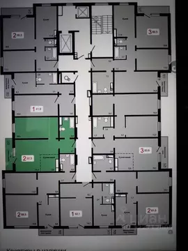 2-к кв. Красноярский край, Красноярск Мичурино жилой комплекс (61.0 м)