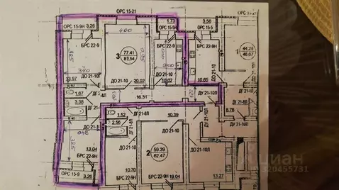 3-к кв. Саратовская область, Саратов проезд 13-й Шелковичный, 15/21 ...