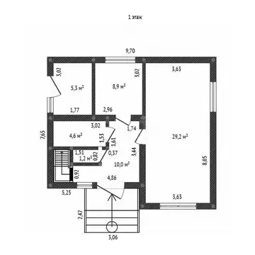 Дом в Башкортостан, Уфа ул. Шарифа Биккула, 9 (130 м)